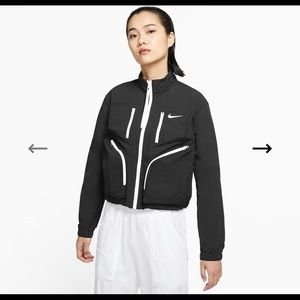 Nike Womens Tech Pack Woven Full Zip Up Jacket